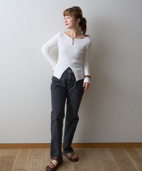 Rouge vif la cle / ルージュ・ヴィフ ラクレ ブレスレット・バングル | 【CXC/シーエックスシー】ゴールドオーバル レザーブレス | 詳細4