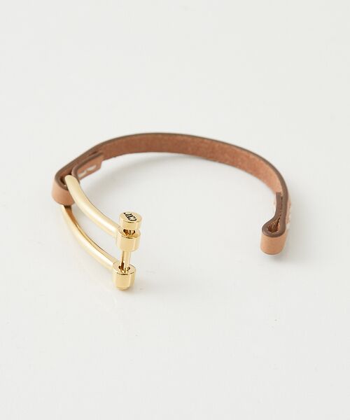 Rouge vif la cle / ルージュ・ヴィフ ラクレ ブレスレット・バングル | 【CXC/シーエックスシー】レザーゴールドブレスレット | 詳細10