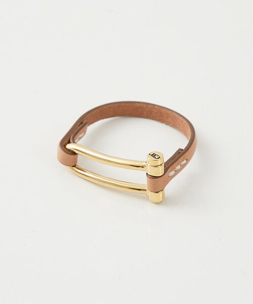 Rouge vif la cle / ルージュ・ヴィフ ラクレ ブレスレット・バングル | 【CXC/シーエックスシー】レザーゴールドブレスレット | 詳細11