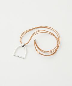 Rouge vif la cle / ルージュ・ヴィフ ラクレ ネックレス・ペンダント・チョーカー | 【CXC/シーエックスシー】レザーシルバーチャームネックレス