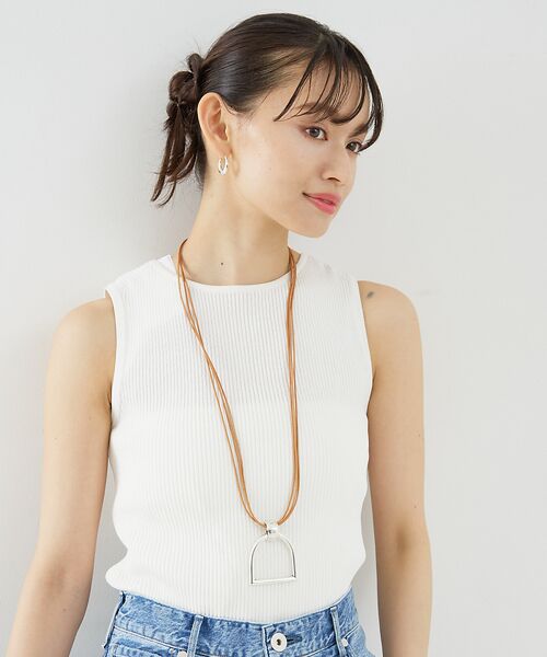 Rouge vif la cle / ルージュ・ヴィフ ラクレ ネックレス・ペンダント・チョーカー | 【CXC/シーエックスシー】レザーシルバーチャームネックレス | 詳細2