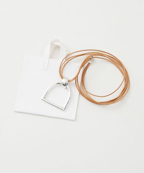 Rouge vif la cle / ルージュ・ヴィフ ラクレ ネックレス・ペンダント・チョーカー | 【CXC/シーエックスシー】レザーシルバーチャームネックレス | 詳細6