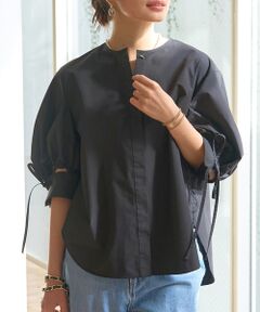 Rouge vif la cle / ルージュ・ヴィフ ラクレ シャツ・ブラウス | スラッシュカフス・パフ袖ブラウス