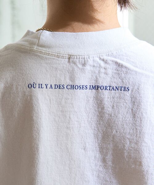 Rouge vif la cle / ルージュ・ヴィフ ラクレ Tシャツ | ピグメントヴィンテージライクロゴBIG Tシャツ | 詳細14