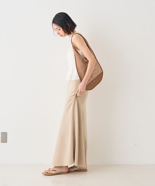 Rouge vif la cle / ルージュ・ヴィフ ラクレ シャツ・ブラウス | 【一部店舗限定】シアーミックスペプラムブラウス | 詳細10