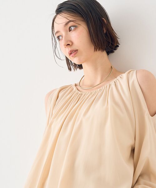 Rouge vif la cle / ルージュ・ヴィフ ラクレ シャツ・ブラウス | 【一部店舗限定】オープンショルダーブラウス | 詳細13