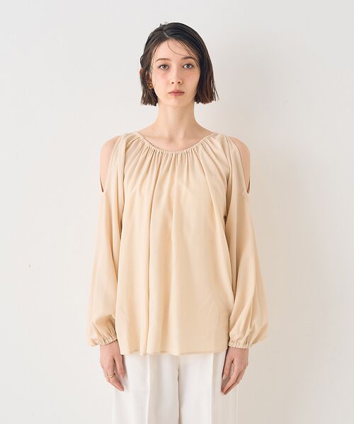 Rouge vif la cle / ルージュ・ヴィフ ラクレ シャツ・ブラウス | 【一部店舗限定】オープンショルダーブラウス | 詳細17