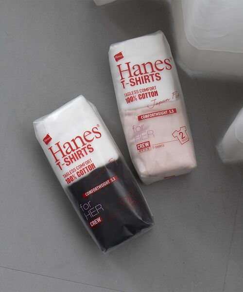 Rouge vif la cle / ルージュ・ヴィフ ラクレ Tシャツ | 【Hanes / ヘインズ】クルーネックTシャツ/ジャパンフィット/コットン10 | 詳細1