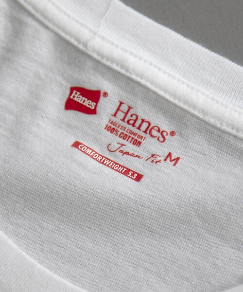 Rouge vif la cle / ルージュ・ヴィフ ラクレ Tシャツ | 【Hanes / ヘインズ】クルーネックTシャツ/ジャパンフィット/コットン10 | 詳細10