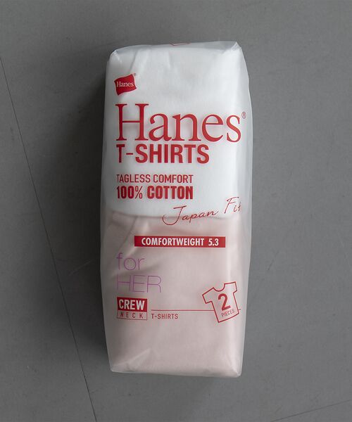 Rouge vif la cle / ルージュ・ヴィフ ラクレ Tシャツ | 【Hanes / ヘインズ】クルーネックTシャツ/ジャパンフィット/コットン10 | 詳細2