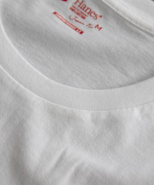 Rouge vif la cle / ルージュ・ヴィフ ラクレ Tシャツ | 【Hanes / ヘインズ】クルーネックTシャツ/ジャパンフィット/コットン10 | 詳細9