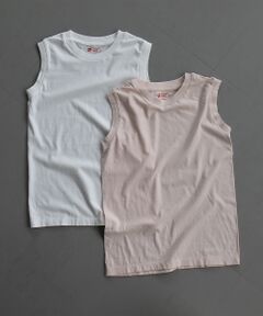 Rouge vif la cle / ルージュ・ヴィフ ラクレ キャミソール・チューブトップ | 【Hanes / ヘインズ】クルーネックノースリーブTシャツ/コットン100/ノ
