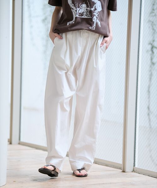 Rouge vif la cle / ルージュ・ヴィフ ラクレ パンツ | 【MICA&DEAL /マイカアンドディール】コットンイージーパンツ【WEB限定 | 詳細3