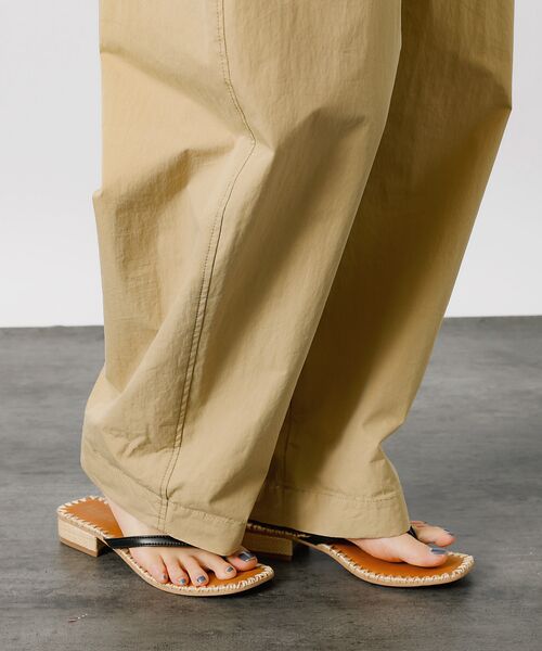 Rouge vif la cle / ルージュ・ヴィフ ラクレ パンツ | 【MICA&DEAL /マイカアンドディール】コットンイージーパンツ【WEB限定 | 詳細17