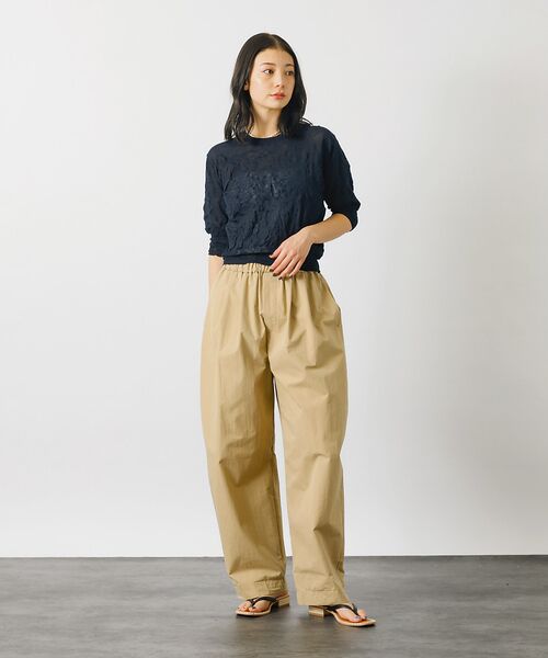 Rouge vif la cle / ルージュ・ヴィフ ラクレ パンツ | 【MICA&DEAL /マイカアンドディール】コットンイージーパンツ【WEB限定 | 詳細20