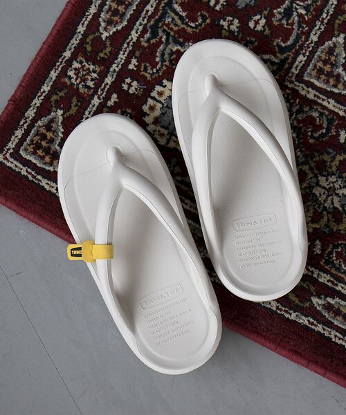 Rouge vif la cle/ルージュ・ヴィフ ラクレ 【TAW&TOE/トーアンドトー】FlipFlopOG/サンダル/韓国/リカバリ オフホワイト 24 Rouge vif la cle/ルージュ・ヴィフ ラクレ 【TAW&TOE/トーアンドトー】FlipFlopOG/サンダル/韓国/リカバリ オフホワイト 24