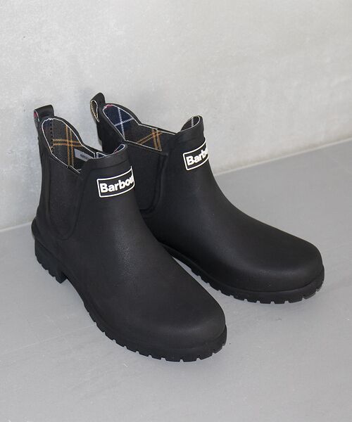 Rouge vif la cle/ルージュ・ヴィフ ラクレ 【Barbour/バブアー】レインブーツショート/レインブーツ/シーズンレス/梅 ブラック 4 Rouge vif la cle/ルージュ・ヴィフ ラクレ 【Barbour/バブアー】レインブーツショート/レインブーツ/シーズンレス/梅 ブラック 4