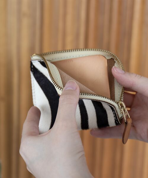 Rouge vif la cle / ルージュ・ヴィフ ラクレ 財布・コインケース・マネークリップ | 【MASTER & CO】ヘアカーフカードケース / コインケース / 本革 / | 詳細4