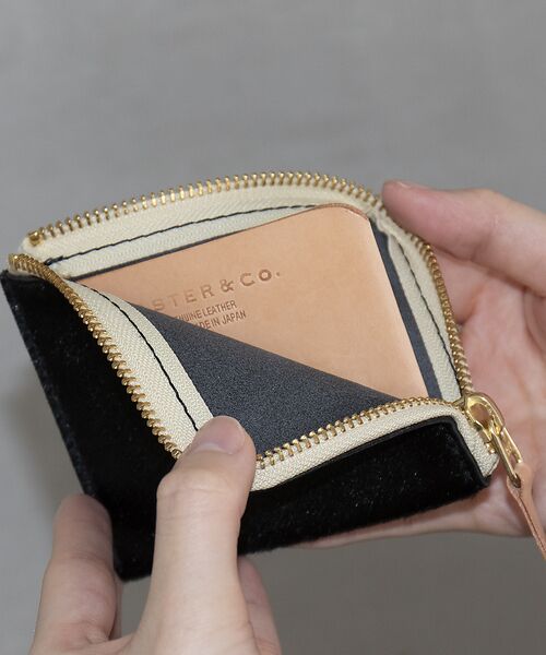 Rouge vif la cle / ルージュ・ヴィフ ラクレ 財布・コインケース・マネークリップ | 【MASTER & CO】ヘアカーフカードケース / コインケース / 本革 / | 詳細15