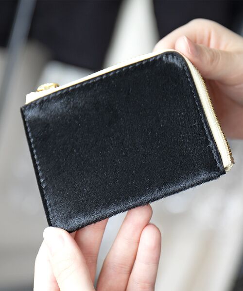 Rouge vif la cle / ルージュ・ヴィフ ラクレ 財布・コインケース・マネークリップ | 【MASTER & CO】ヘアカーフカードケース / コインケース / 本革 / | 詳細17