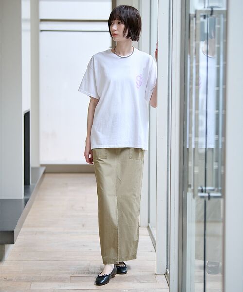 Rouge vif la cle / ルージュ・ヴィフ ラクレ Tシャツ | 【Le Melange/ル・メランジュ】バックプリントT/ユニセックス【WEB限 | 詳細3