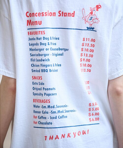 Rouge vif la cle / ルージュ・ヴィフ ラクレ Tシャツ | 【Le Melange/ル・メランジュ】バックプリントT/ユニセックス【WEB限 | 詳細4