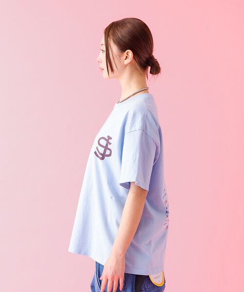 Rouge vif la cle / ルージュ・ヴィフ ラクレ Tシャツ | 【Le Melange/ル・メランジュ】バックプリントT/ユニセックス【WEB限 | 詳細9