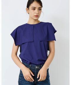 Rouge vif la cle / ルージュ・ヴィフ ラクレ Tシャツ | 【Le Melange/ル・メランジュ】レイヤードデザインT/接触冷感【WEB限