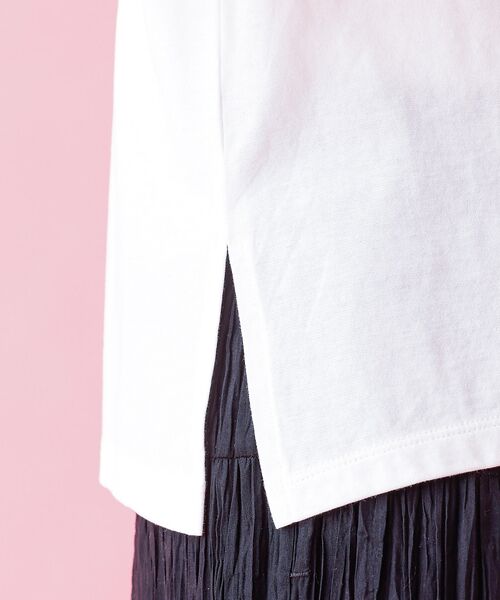 Rouge vif la cle / ルージュ・ヴィフ ラクレ Tシャツ | 【Le Melange/ル・メランジュ】レイヤードデザインT/接触冷感【WEB限 | 詳細12