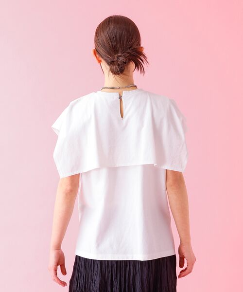 Rouge vif la cle / ルージュ・ヴィフ ラクレ Tシャツ | 【Le Melange/ル・メランジュ】レイヤードデザインT/接触冷感【WEB限 | 詳細8