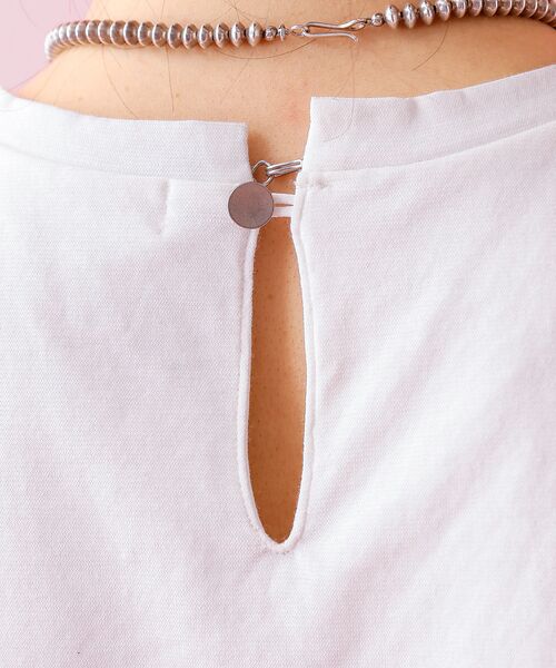 Rouge vif la cle / ルージュ・ヴィフ ラクレ Tシャツ | 【Le Melange/ル・メランジュ】レイヤードデザインT/接触冷感【WEB限 | 詳細9