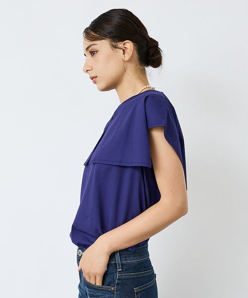 Rouge vif la cle / ルージュ・ヴィフ ラクレ Tシャツ | 【Le Melange/ル・メランジュ】レイヤードデザインT/接触冷感【WEB限 | 詳細15