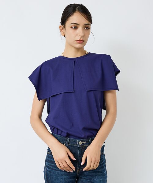 Rouge vif la cle / ルージュ・ヴィフ ラクレ Tシャツ | 【Le Melange/ル・メランジュ】レイヤードデザインT/接触冷感【WEB限 | 詳細18