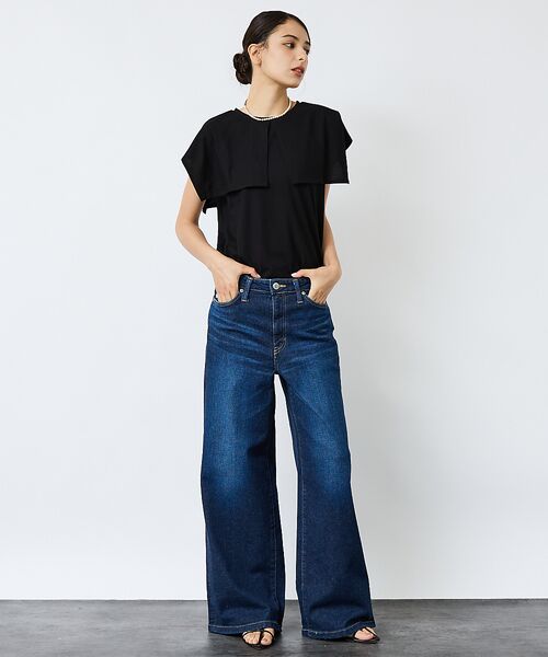 Rouge vif la cle / ルージュ・ヴィフ ラクレ Tシャツ | 【Le Melange/ル・メランジュ】レイヤードデザインT/接触冷感【WEB限 | 詳細21