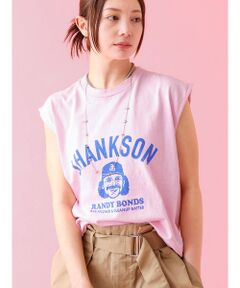 Rouge vif la cle / ルージュ・ヴィフ ラクレ Tシャツ | 【Le Melange/ル・メランジュ】プリントノースリーブTシャツ/コラボ/ノ