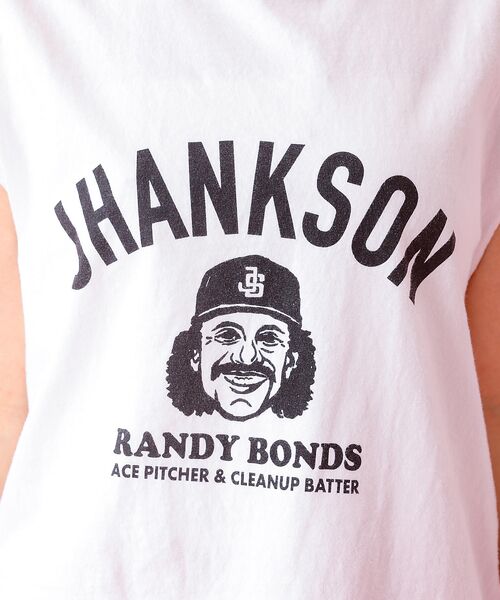 Rouge vif la cle / ルージュ・ヴィフ ラクレ Tシャツ | 【Le Melange/ル・メランジュ】プリントノースリーブTシャツ/コラボ/ノ | 詳細13