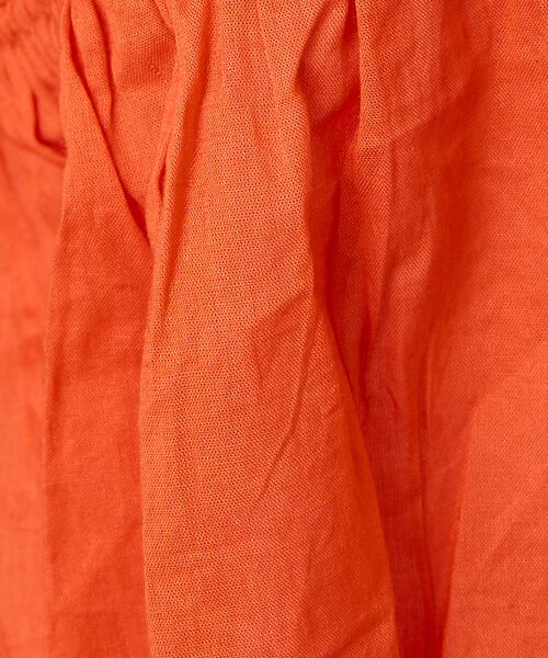 Rouge vif la cle / ルージュ・ヴィフ ラクレ シャツ・ブラウス | 【Le Melange/ル・メランジュ】コットンギャザーブラウス/ギャザー/リボ | 詳細10