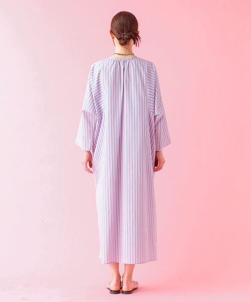 Rouge vif la cle / ルージュ・ヴィフ ラクレ ワンピース | 【Le Melange/ル・メランジュ】ストライプスワンピース/ワンピース/スト | 詳細6