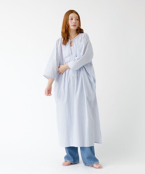 Rouge vif la cle / ルージュ・ヴィフ ラクレ ワンピース | 【Le Melange/ル・メランジュ】ストライプスワンピース/ワンピース/スト | 詳細19