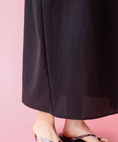 Rouge vif la cle / ルージュ・ヴィフ ラクレ ワンピース | 【Le Melange/ル・メランジュ】ギャザーノースリブワンピース/多機能素材 | 詳細14