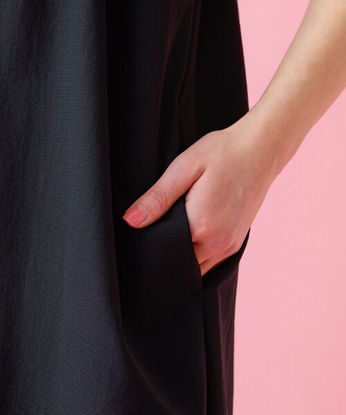 Rouge vif la cle / ルージュ・ヴィフ ラクレ ワンピース | 【Le Melange/ル・メランジュ】ギャザーノースリブワンピース/多機能素材 | 詳細13