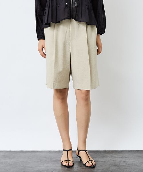 Rouge vif la cle / ルージュ・ヴィフ ラクレ ショート・ハーフ・半端丈パンツ | 【Le Melange/ル・メランジュ】スラブタッチドライショートパンツ/セット | 詳細3