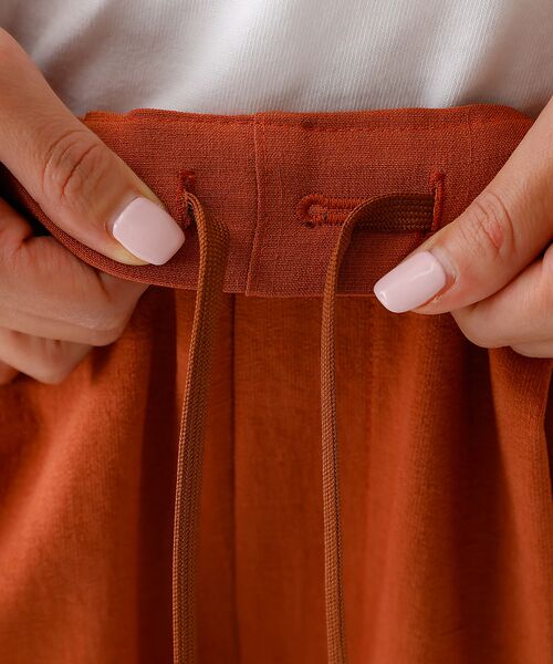Rouge vif la cle / ルージュ・ヴィフ ラクレ ショート・ハーフ・半端丈パンツ | 【Le Melange/ル・メランジュ】スラブタッチドライショートパンツ/セット | 詳細16