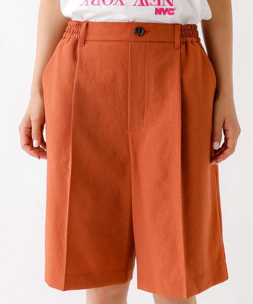 Rouge vif la cle / ルージュ・ヴィフ ラクレ ショート・ハーフ・半端丈パンツ | 【Le Melange/ル・メランジュ】スラブタッチドライショートパンツ/セット | 詳細13