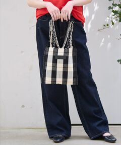 Rouge vif la cle / ルージュ・ヴィフ ラクレ トートバッグ | 【MOON BIRD/ムーンバード】手織りハンモックトートバッグS/手織り【WE