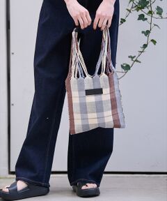 Rouge vif la cle / ルージュ・ヴィフ ラクレ トートバッグ | 【MOON BIRD/ムーンバード】手織りハンモックトートバッグS/手織り【WE