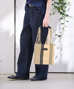 Rouge vif la cle / ルージュ・ヴィフ ラクレ トートバッグ | 【MOON BIRD/ムーンバード】手織りハンモックトートバッグS/手織り【WE