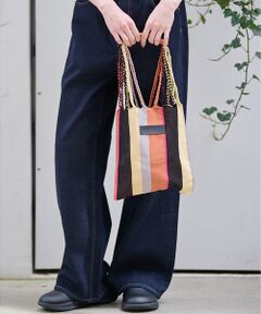 Rouge vif la cle / ルージュ・ヴィフ ラクレ トートバッグ | 【MOON BIRD/ムーンバード】手織りハンモックトートバッグS/手織り【WE