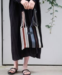 Rouge vif la cle / ルージュ・ヴィフ ラクレ トートバッグ | 【MOON BIRD/ムーンバード】手織りハンモックトートバッグS/手織り【WE