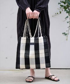 Rouge vif la cle / ルージュ・ヴィフ ラクレ ショルダーバッグ | 【MOON BIRD/ムーンバード】手織りハンモックトートバッグ/手織り/A4サ